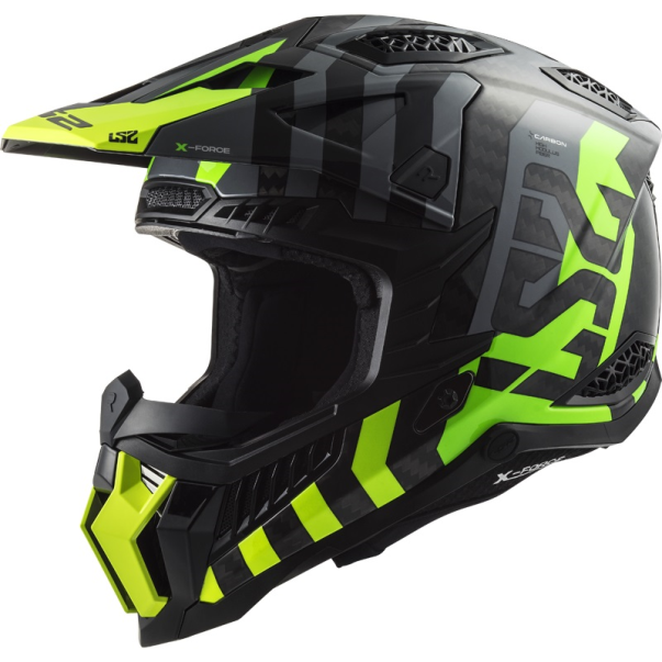 Casque MX Ls2 MX703 C X-Force Barrier...