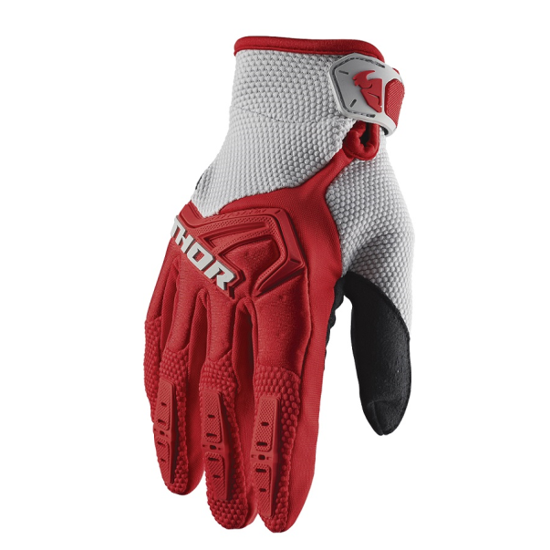 Gloves Thor S20 Spectrum Red/Grey