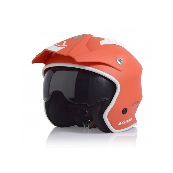 Jet Helmet Acerbis Aria Red 2