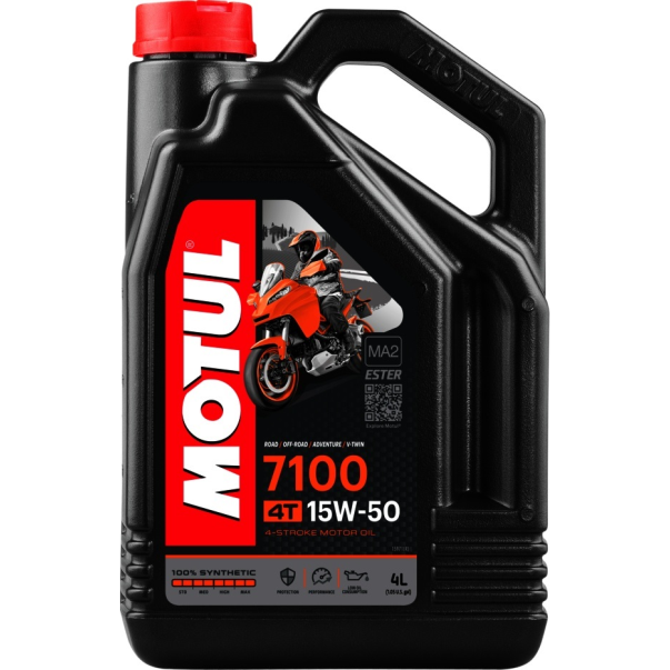 Oil Motul 7100 15W50 4 strokes 4 Liters