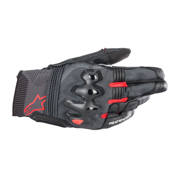 Morph Sport Gloves Black Bright Red