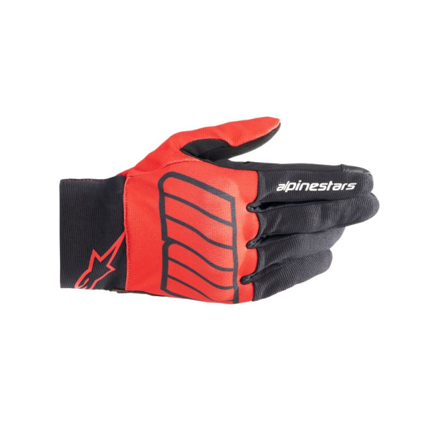 Aragon Gloves Bright Red Black
