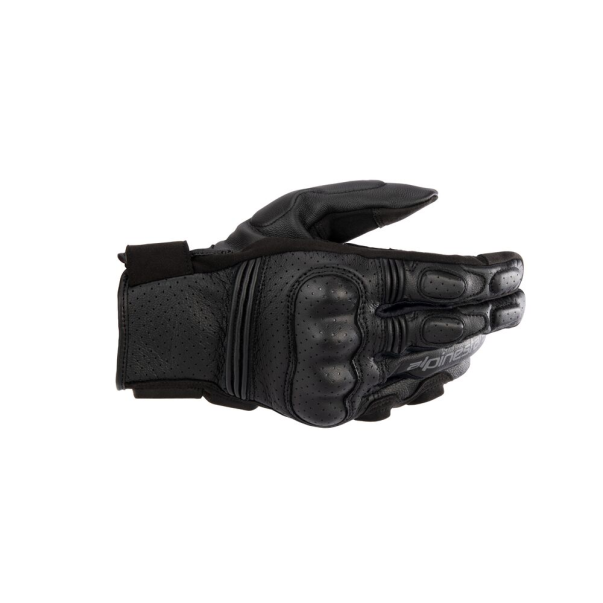 Phenom Leather Air Gloves Black Black
