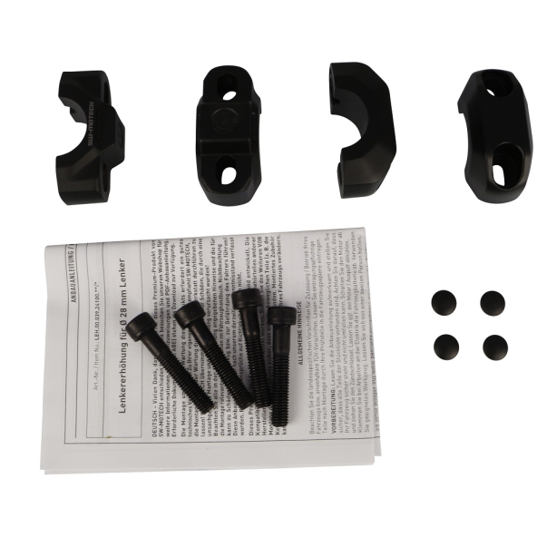 SW-Motech Rehausseurs de guidon 28mm...