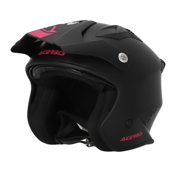 Helmet Acerbis Jet Aria 22.06 Black/Pink