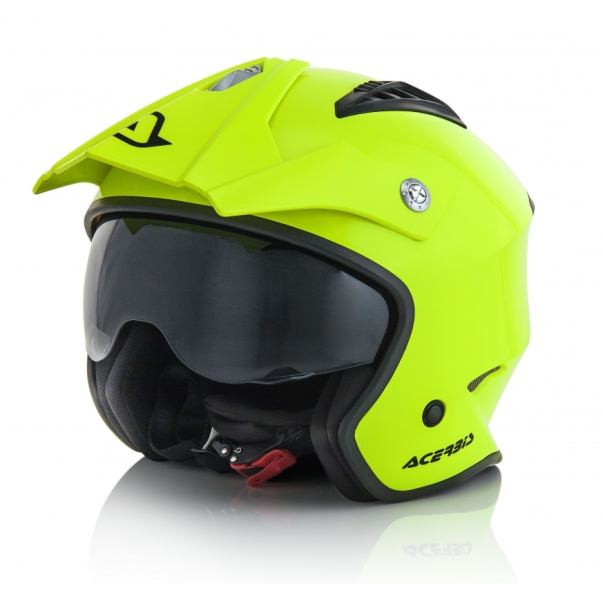 Helmet Acerbis Jet Aria Yellow Fluor