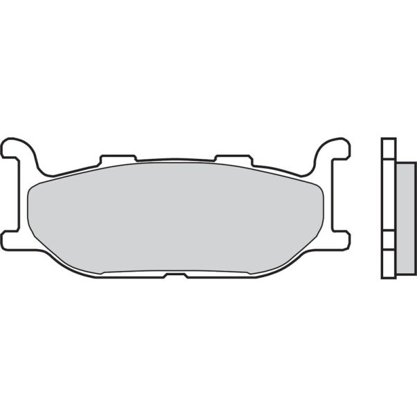 Plaquettes de Frein Organiques Brembo...