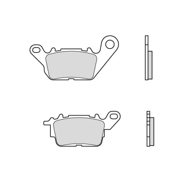 Plaquettes de Frein Scooter Carbon...
