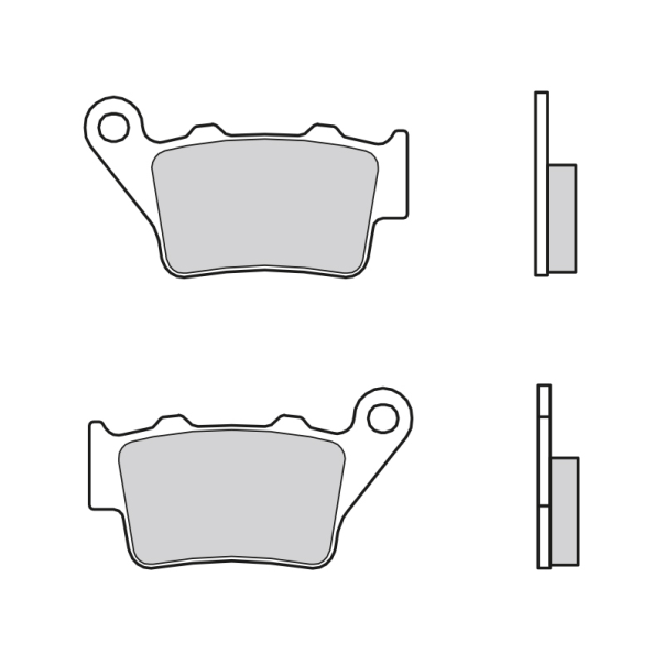 Brake Pads  Brembo Sintered - 07Bb02Sp