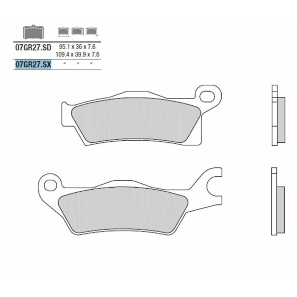 Pastillas Freno  Brembo...
