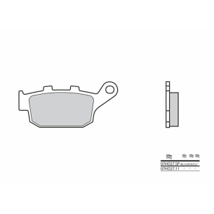 Plaquettes Frein Brembo...