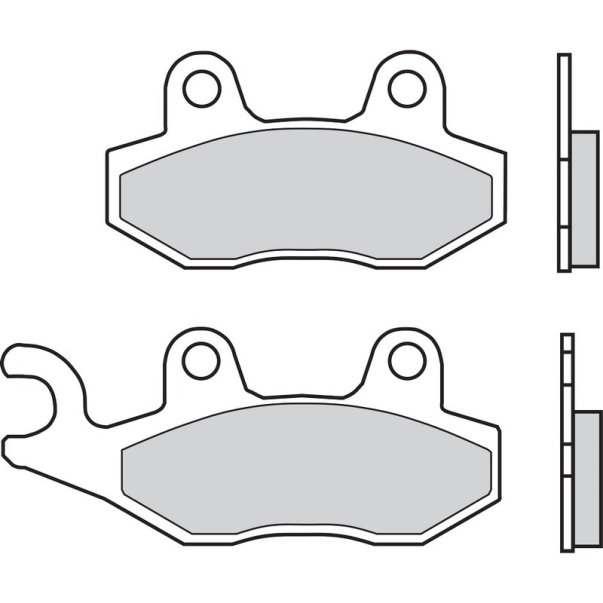 Pastilhas de Travão Orgânica Brembo...