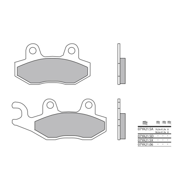 Brake Pads  Brembo Sintered Road -...