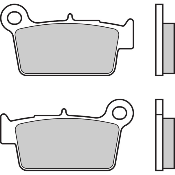 Organic Brake Pads Brembo 07Ya41Tt