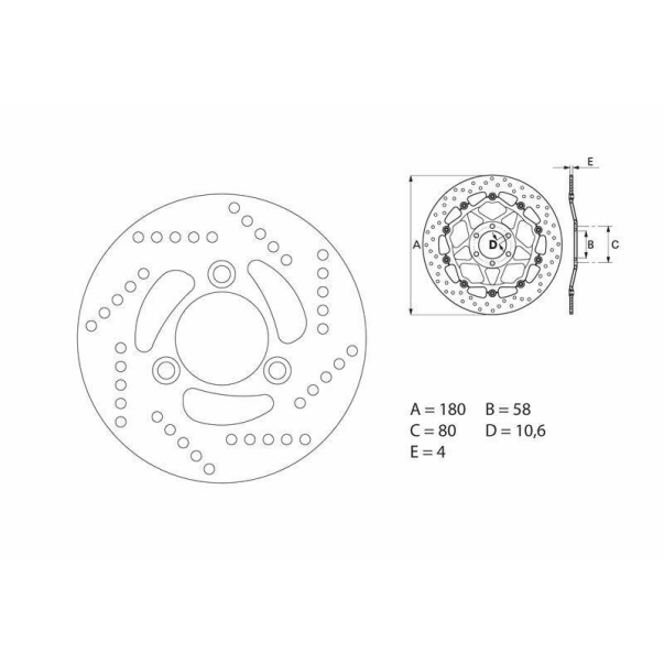 Disco Travão Brembo 68B40714
