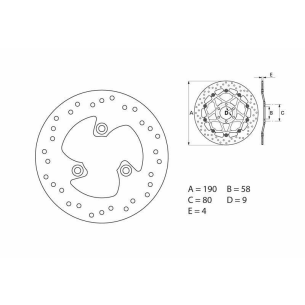 Disco Travão Brembo 68B40715