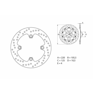 Disco Travão Brembo 68B40740