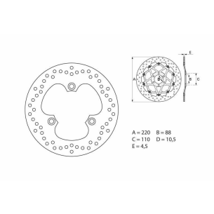Disco Travão Brembo 68B40743