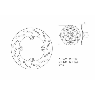 Disque Frein Brembo 68B40747