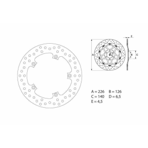 Disco Travão Brembo 68B40751