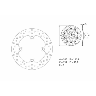 Disque Frein Brembo 68B40783