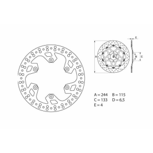 Disco Travão Brembo 68B40790