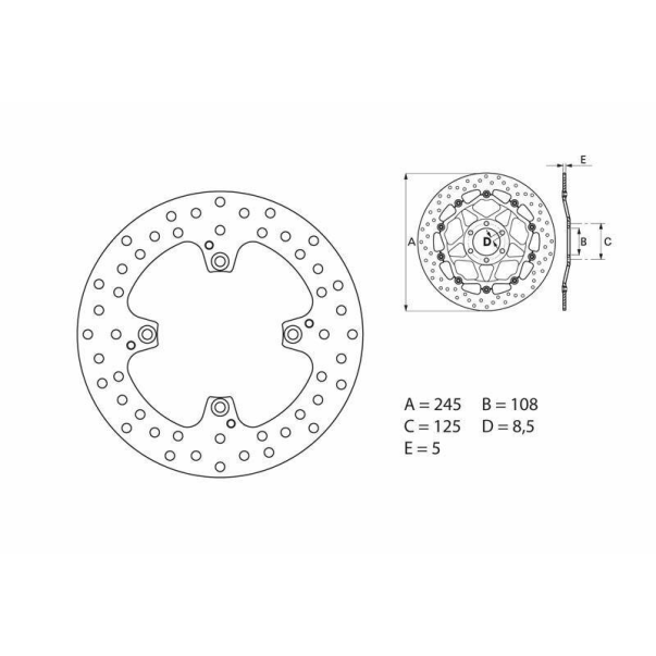 Disque Frein Brembo 68B40792