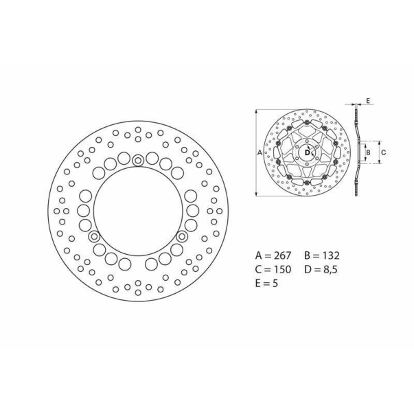 Disque Frein Brembo 68B407C4