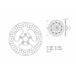 Disco Travão Brembo 68B407E0