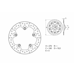Disco Travão Brembo 68B407G9