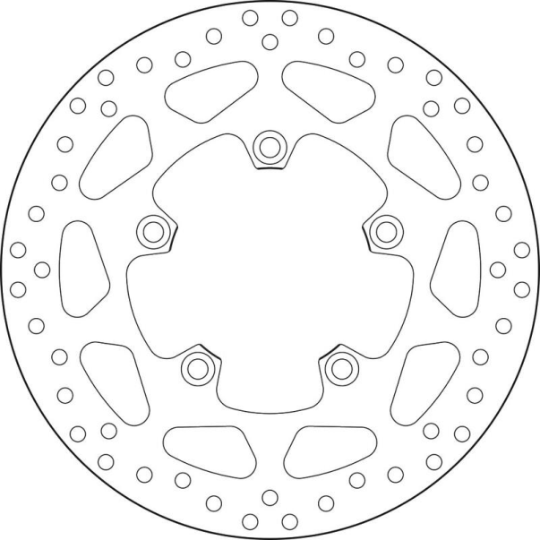 Brake Disc Brembo 68B407H5
