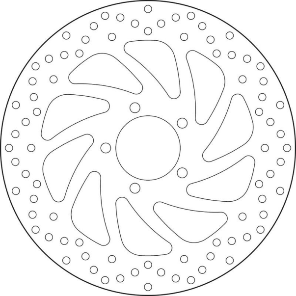 Disque Frein Brembo 68B407J5