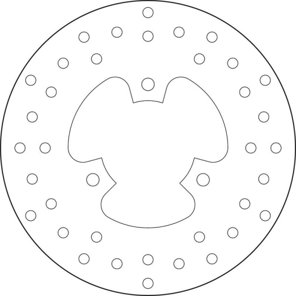 Brake Disc Brembo 68B407L7
