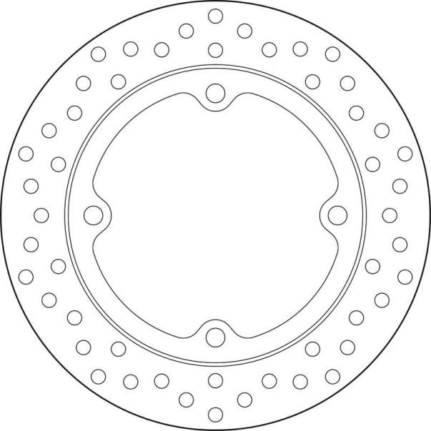 Brake Disc Brembo 68B407L9