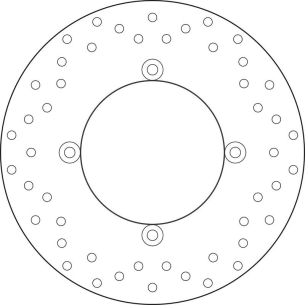 Disque Frein Brembo 68B407N9