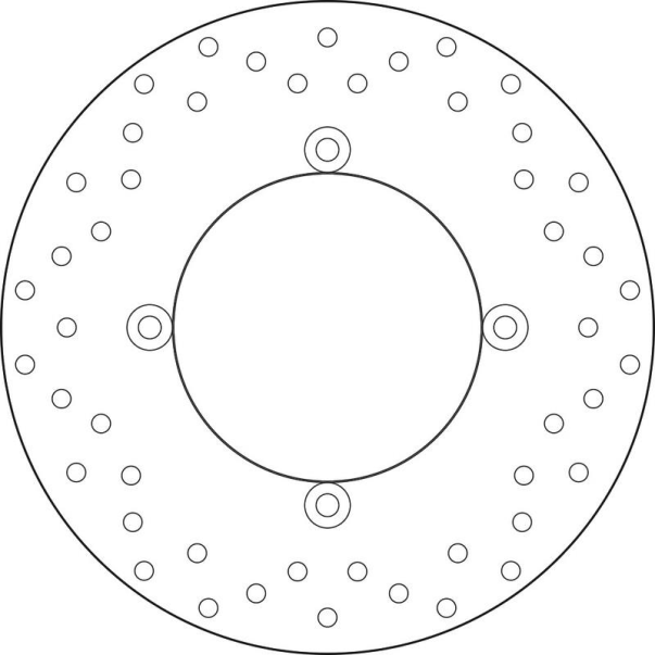 Brake Disc Brembo 68B407N9