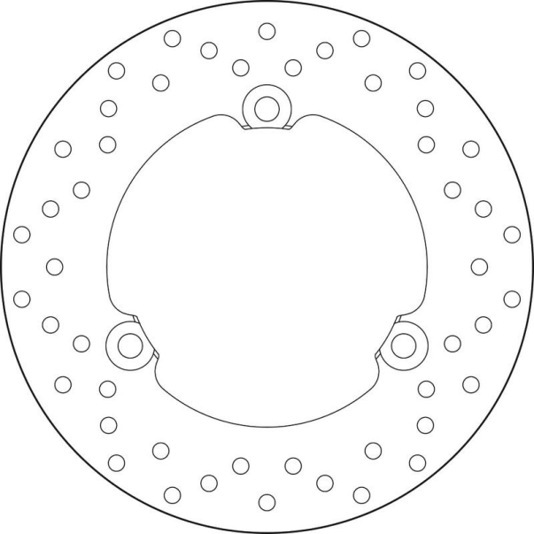 Brake Disc Brembo 68B407P2