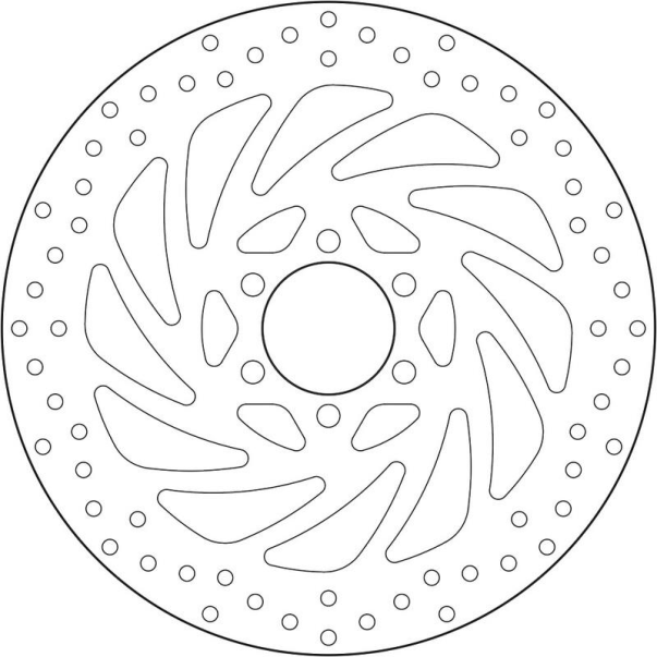 Disque Frein Brembo 68B407P5