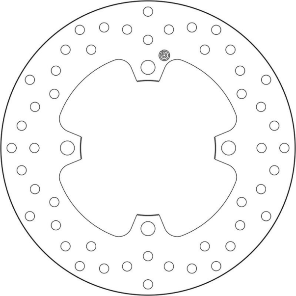 Disque Frein Brembo 68B407P8