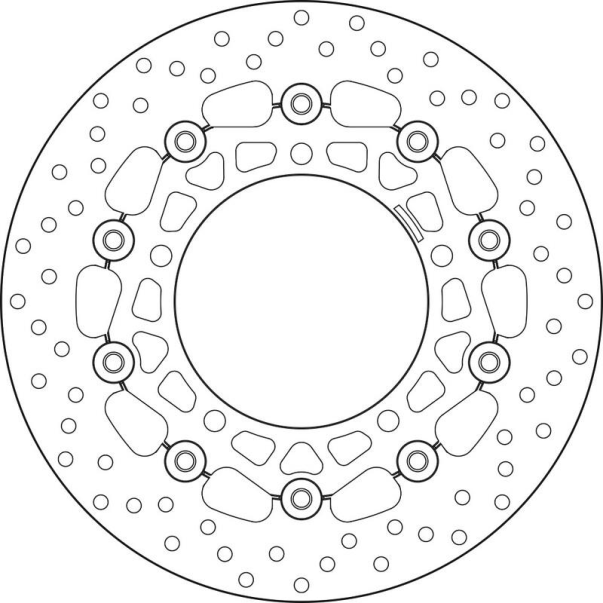 Floating Brake Disc Brembo 78B40829