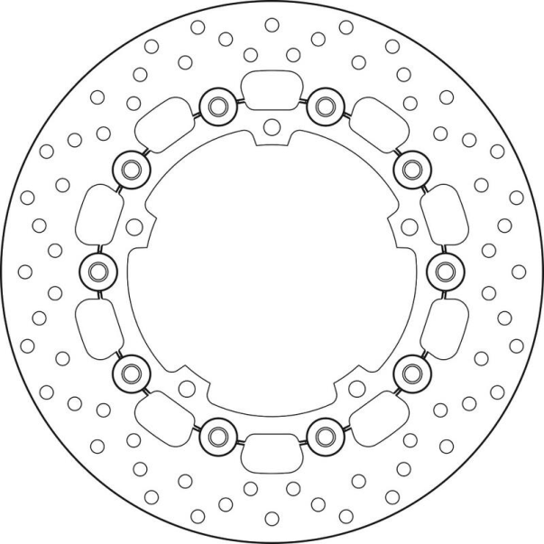 Floating Brake Disc Brembo 78B40837