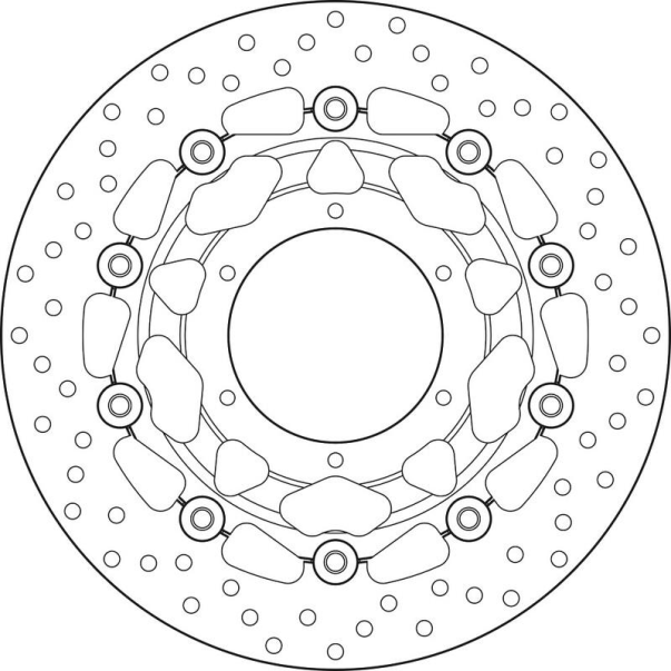 Disque Frein Flottant Brembo 78B40838