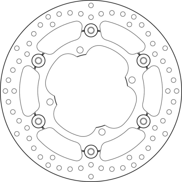 Disque Frein Flottant Brembo 78B40844