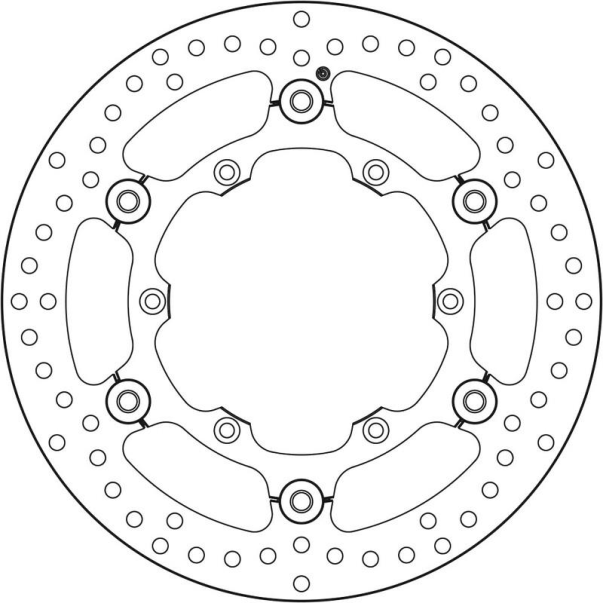 Disco Travão Flotante Brembo 78B40848