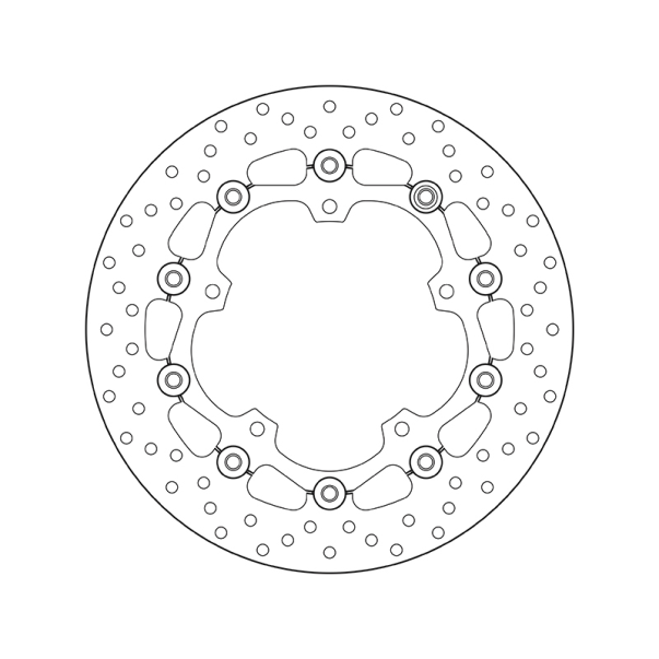 Floating Brake Disc Brembo 78B40849