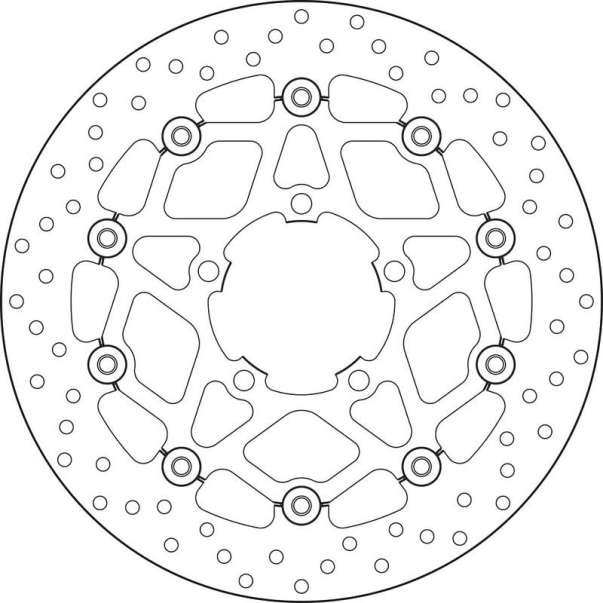 Disque Frein Flottant Brembo 78B40869