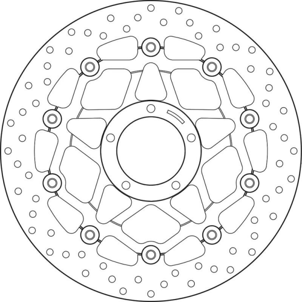 Disque Frein Flottant Brembo 78B40878