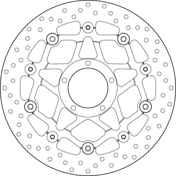 Disque Frein Flottant Brembo 78B40886