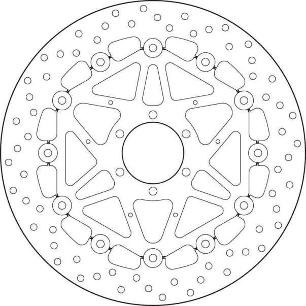 Disco Freno Flotante Brembo 78B40888