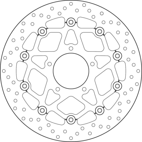 Disque Frein Flottant Brembo 78B40893